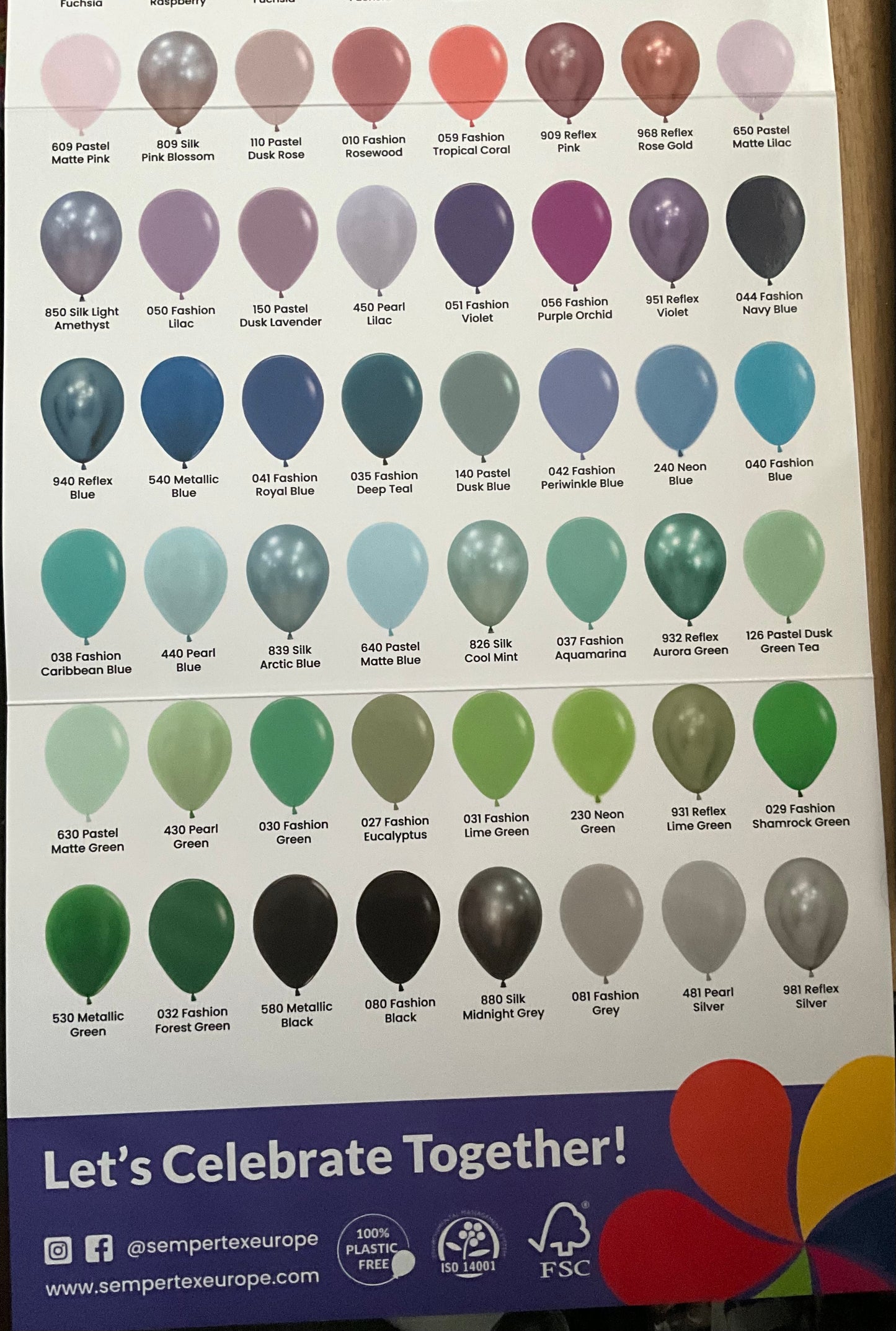 Glass Balloon with Balloon Base