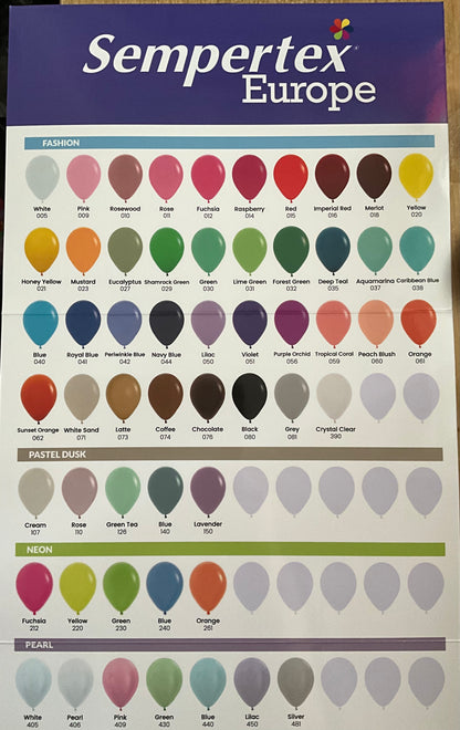 Glass Balloon with Balloon Base